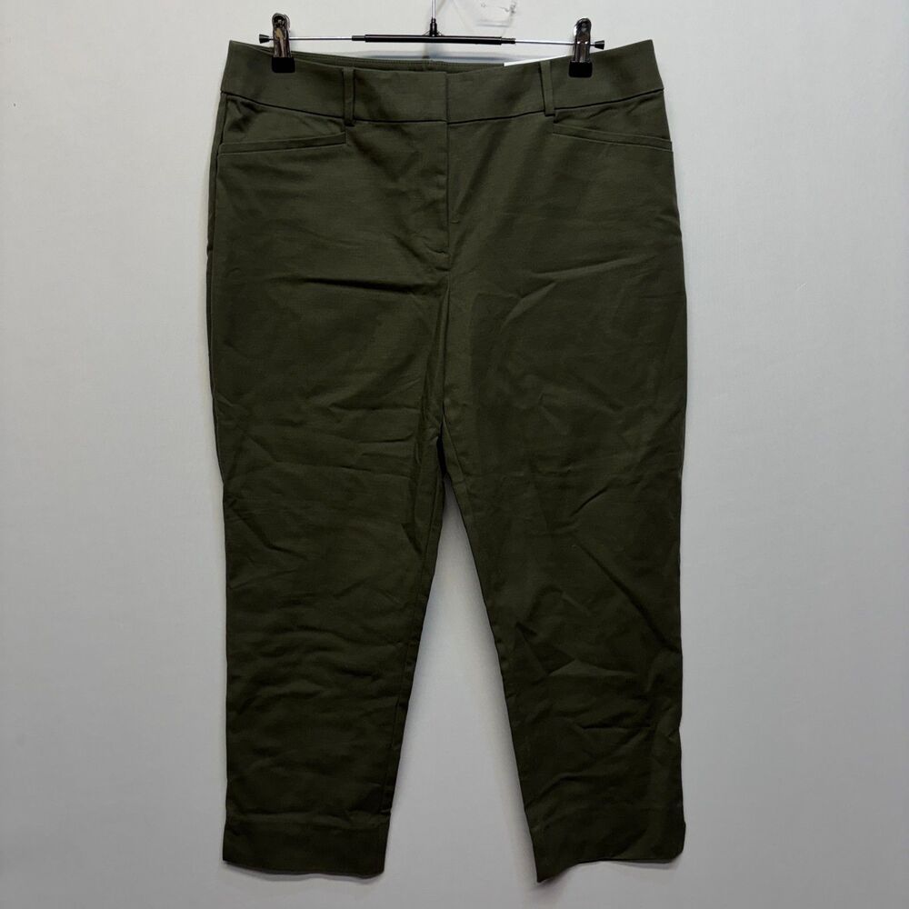 NWT LOFT Ann Taylor The Riviera Pants Size 12 Cropped Julie Fit C123 -29